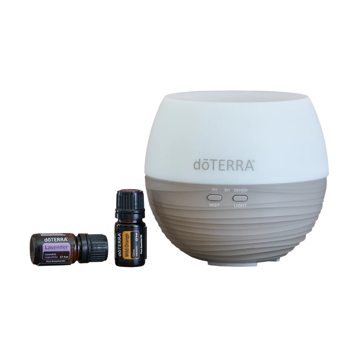 Petal Diffuser 2.0 Trio mit Lavendel & Wild Orange von dōTERRA